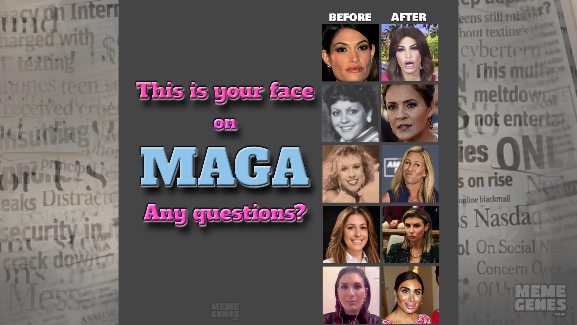 Faces of Trump - Featured image